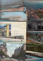 Kb. 144 db MODERN külföldi városképes lap; sok amerikai, kanadai és afrikai / Approx. 144 modern for...