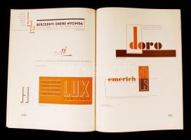 1938 A Grafikai Szemle 8 db száma (1-3. és 5-7. szám) reklámtervekkel, illusztrációkkal