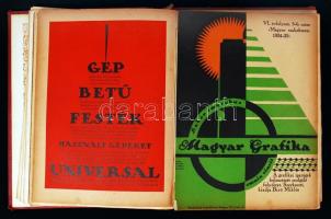 1925 A Magyar Grafika, a grafikai iparágak fejlesztését szolgáló folyóirat, szerkeszti és kiadja Bír...