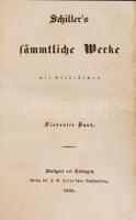 Schiller's sämmtliche Werke mit Stahlstichen. Siebenter Band. Stuttgart und Tübingen, 1835, Ver...