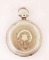 John Forrest ezüst (Ag.) zsebóra, számlapon "Chronometer marker to the admirality" felirat...