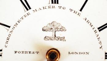 John Forrest ezüst (Ag.) zsebóra, számlapon "Chronometer marker to the admirality" felirat...