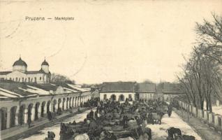 Pruzhany, Pruzana, Marktplatz / market place