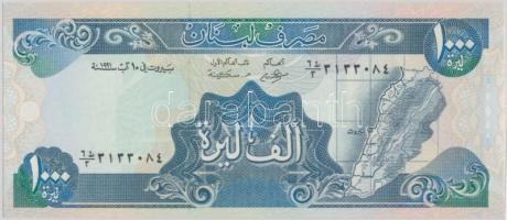 Libanon 1991. 1000L T:I
Lebanon 1991. 1000 Livres C:UNC
