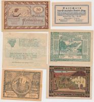 Ausztria 1920. 10h-50h (6xklf) T:I-II (hajtatlanok)
Austria 1920. 10 Heller - 50 Heller (6xdiff) C:U...