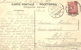 Aleksandrów pogr., Widok stacyi od Prus. / railway station (EK)