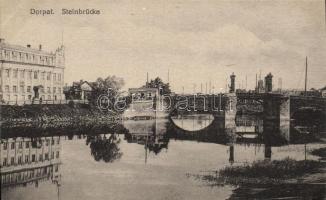 Tartu, Dorpat; Steinbrücke / bridge