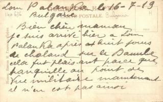 1913 Lom, Railway station, Balkan Wars