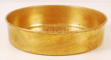 Réz mérleg tál, d:20cm, m:5cm