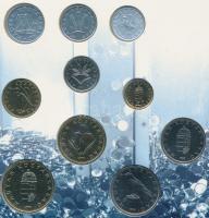 1996. 10Ft-100Ft "50 éves a forint" 10klf darabos forgalmi sor dísztokban,"Magyarorsz...