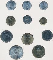 1993. 10Ft-200Ft 11klf darabos forgalmi sor dísztokban, benne 200Ft Ag "MNB", "Magyar...