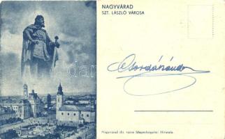 Nagyvárad, Szent László / Ladislaus I of Hungary So. Stpl (EB)