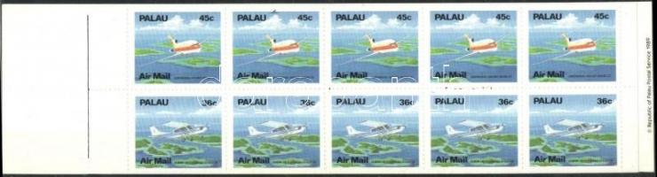 Airplanes stampbooklet, Repülők bélyegfüzet