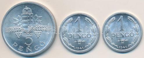 1941. 1P Al (2x) + 1945. 5P Al T:1-,2