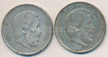 1947. 5Ft Ag "Kossuth" (2x) T:2-,3
Adamo F8.1