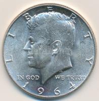 Amerikai Egyesült Államok 1964. 1/2$ Ag "Kennedy" T:1- tanúsítvánnyal
USA 1964. 1/2$ Ag &q...