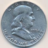 Amerikai Egyesült Államok 1954D 1/2$ Ag "Franklin" T:2- tanúsítvánnyal
USA 1954D 1/2$ Ag &...