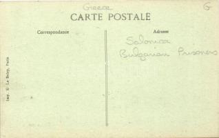 Le prisonniers Bulgares a Samli (Route de Salonique) / Bulgarian POWs