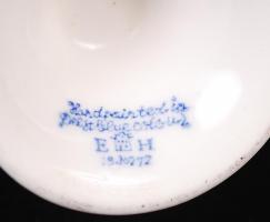 "EH" jelzésű "Holland" feliratú kis porcelán kupa, m: 6 cm