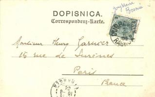 Türkinnen auf der Strasse / Bosnia, folklore; collage