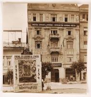 1945 Kolozsvár könyvnap fotó / Cluj book-day 6x7 cm