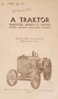 Magyar Ferenc: A Traktor ismertetése, kezelése és javítása kezdök, valamint szakemberek  számára. 40...