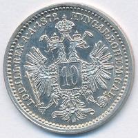 Ausztria 1872. 10Kr Ag "Ferenc József" T:2 Austria 1872. 10 Kreuzer Ag "Franz Joseph" C:XF Krause KM#2206