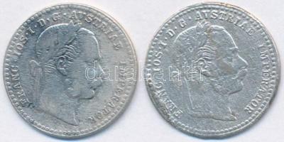 Ausztria 1869. 10Kr Ag "Ferenc József" (2x) T:2,2-
Austria 1869. 10 Kreuzer Ag "Franz...