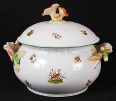 Herendi Chasse, tetes moyennes (vadász) mintájú étkészlet, kézzel festett, jelzett, hibátlan, összes...