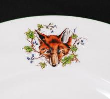 Herendi Chasse, tetes moyennes (vadász) mintájú étkészlet, kézzel festett, jelzett, hibátlan, összes...