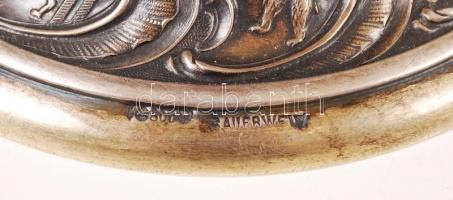 Ezüst (Ag.) kupa "XI. Deutsches Bundesschiesse 1894" felirattal, jelzett, m:22,5 cm, nettó...