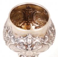 Ezüst (Ag.) kupa "XI. Deutsches Bundesschiesse 1894" felirattal, jelzett, m:22,5 cm, nettó...