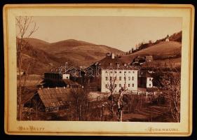 cca 1890 Ausztria Stajerországi települések: Judenburg, Preditz, Zirbitzkogel, Frojach, Golling, ......