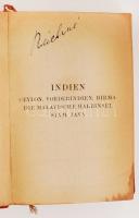 Baedeker, Karl: Indien. Handbuch für Reisende. Mit 22 Karten, 33 Plänen und 8 Grundrissen. Leipzig, ...