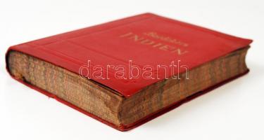 Baedeker, Karl: Indien. Handbuch für Reisende. Mit 22 Karten, 33 Plänen und 8 Grundrissen. Leipzig, ...