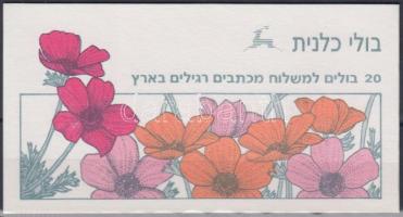 Virág bélyegfüzet, Flowers stampbooklet