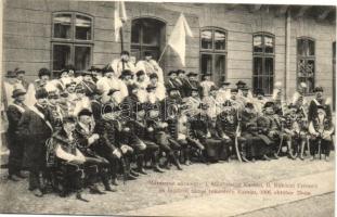 1906 Kassa, Máramaros vármegye I. küldöttsége II. Rákóczi Ferenc és bujdosó társai temetésén / Máramaros county delegation at Rákóczi's funeral