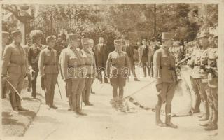 1918 Pozsony, IV. Károly és Zita látogatása / royal visit