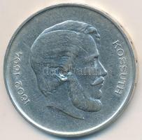 1947. 5Ft Ag "Kossuth / 1956-os forradalom" festett lobogó és tank hátlappal T:2 tanúsítvá...