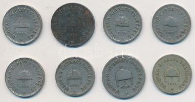 1892-1916. 10f-20f (8x) mind klf T:vegyes