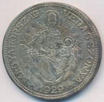 1929. 2P Ag "Madonna" T:3,2-
Unger: 1511., Adamo P7