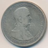 1930. 5P Ag "Horthy jobbra" T:3
Adamo P8