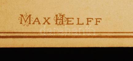 cca 1890 Mauterndorf 2 db fotó, egyiken érdekes jelmezes emberek / Mauterndorf 2 photos. One with in...