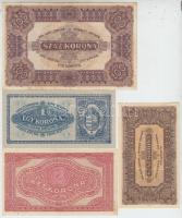 1920. 1K + 1920, 2K "2ab" (2x) + 1920. 100K "Orell Füssli Zürich" + 1923. 100K T...