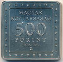 2002. 500Ft "Kempelen Farkas Sakkautomatája" T:BU tanúsítvánnyal Adamo EM181