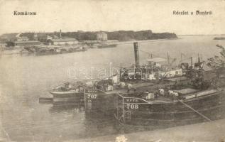 Komárom, Duna, steamships, M.F.T.R. 707., 708. (EB)