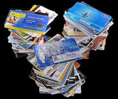 283 db használt magyar telefonkártya