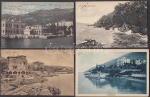 Lovran, Lovrana; - 4 old postcards