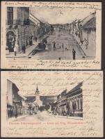 Fehértemplom - 2 db régi képeslap / 2 old postcards