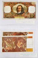 Vegyes külföldi bankjegy gyűjtemény műbőr borítású albumba rendezve 35db berakólapon, közte Jamaica,...